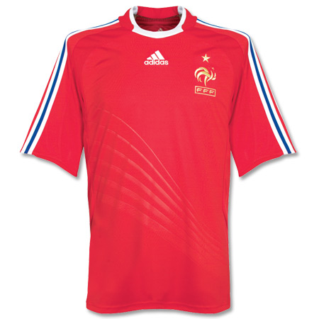 Frankreich Away 2007 - 2009 Adidas