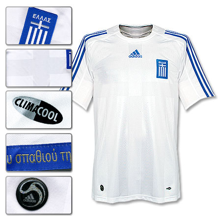 Griechenland Home 2007 - 2009 Adidas